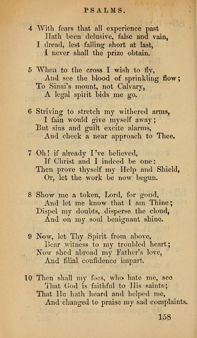 The Psalms and Hymns, with the Doctrinal Standards and Liturgy of the Reformed Protestant Dutch Church in North America page 166