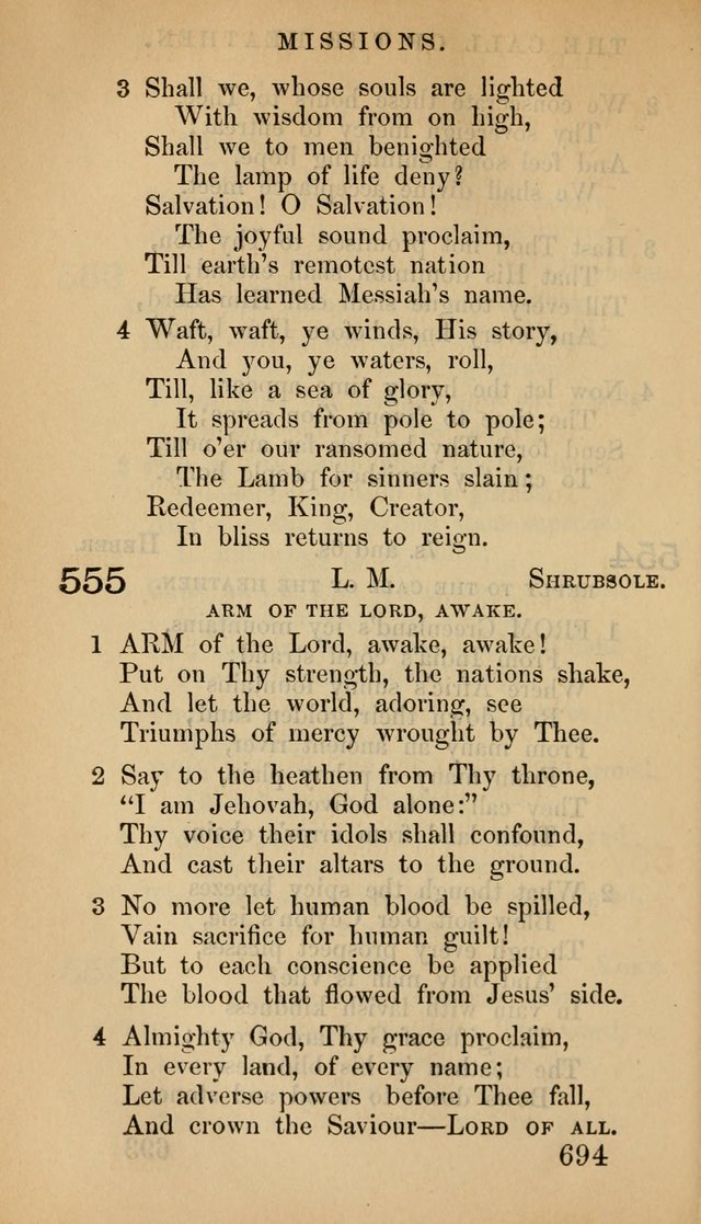 The Psalms and Hymns, with the Doctrinal Standards and Liturgy of the Reformed Protestant Dutch Church in North America page 1728