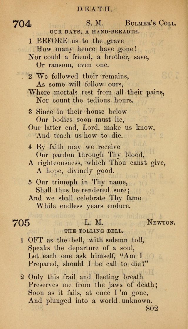 The Psalms and Hymns, with the Doctrinal Standards and Liturgy of the Reformed Protestant Dutch Church in North America page 1836