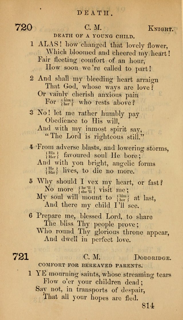 The Psalms and Hymns, with the Doctrinal Standards and Liturgy of the Reformed Protestant Dutch Church in North America page 1848