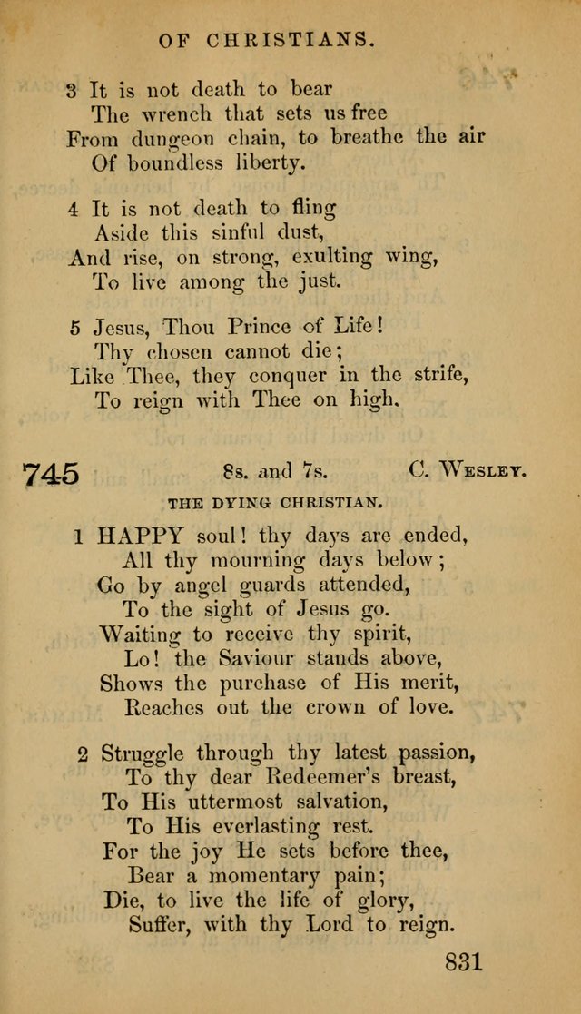 The Psalms and Hymns, with the Doctrinal Standards and Liturgy of the Reformed Protestant Dutch Church in North America page 1865