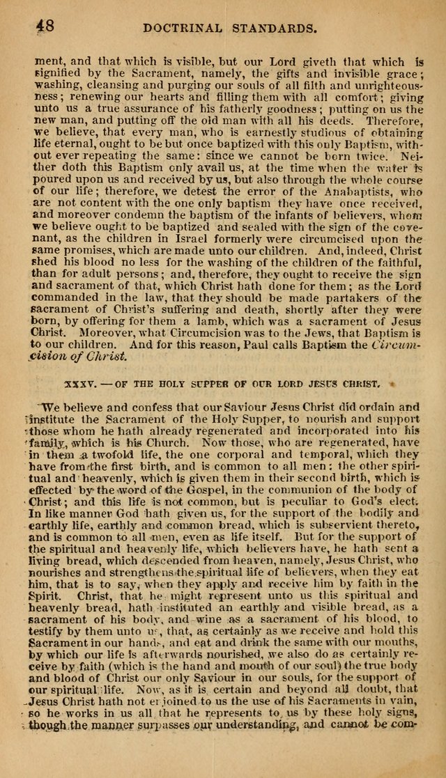 The Psalms and Hymns, with the Doctrinal Standards and Liturgy of the Reformed Protestant Dutch Church in North America page 1966