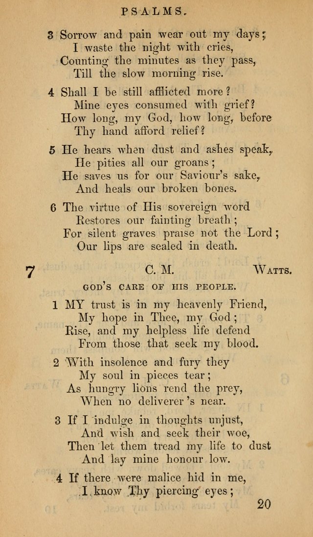 The Psalms and Hymns, with the Doctrinal Standards and Liturgy of the Reformed Protestant Dutch Church in North America page 28