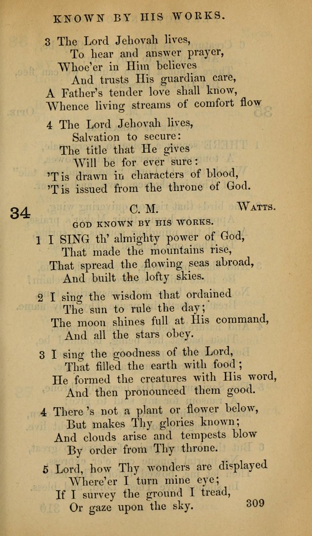 The Psalms and Hymns, with the Doctrinal Standards and Liturgy of the Reformed Protestant Dutch Church in North America page 317