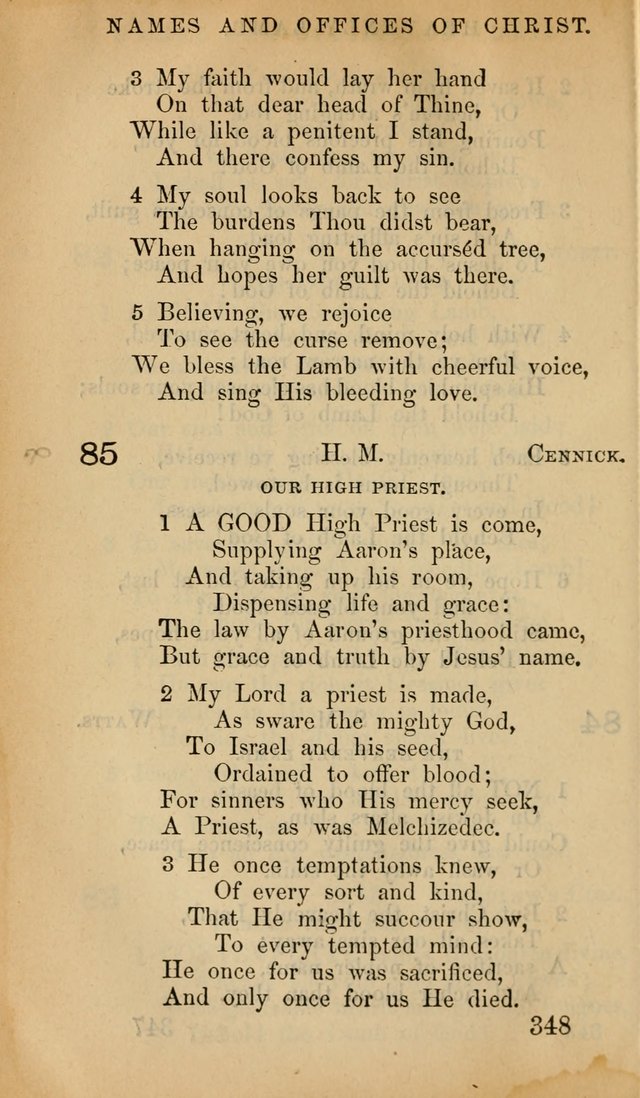 The Psalms and Hymns, with the Doctrinal Standards and Liturgy of the Reformed Protestant Dutch Church in North America page 356