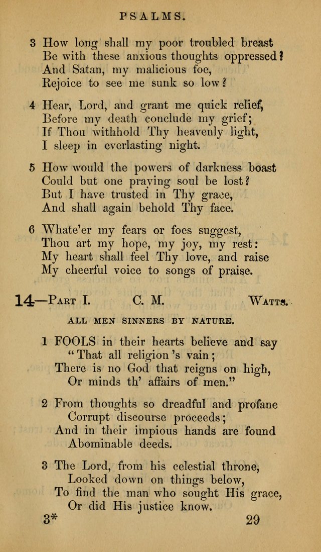 The Psalms and Hymns, with the Doctrinal Standards and Liturgy of the Reformed Protestant Dutch Church in North America page 37