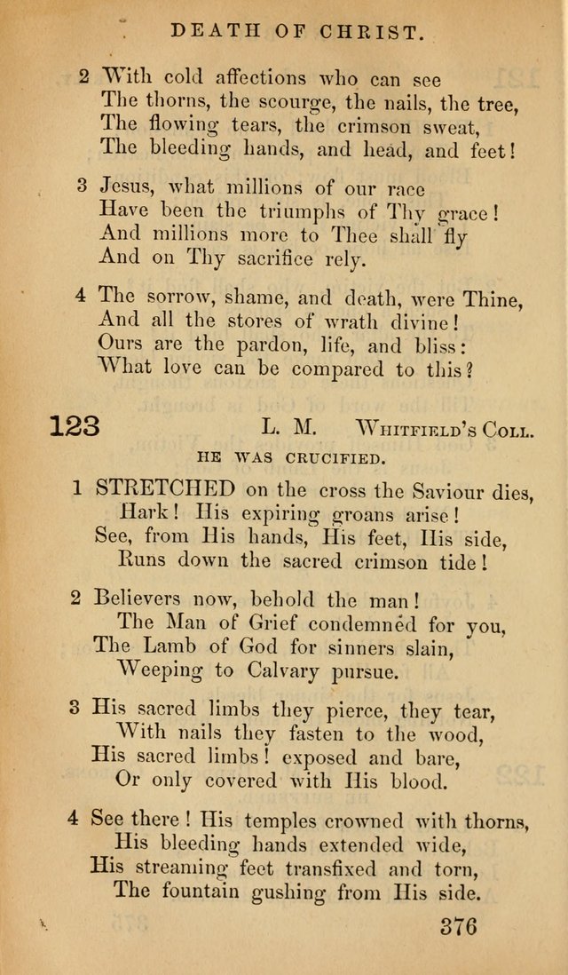 The Psalms and Hymns, with the Doctrinal Standards and Liturgy of the Reformed Protestant Dutch Church in North America page 384