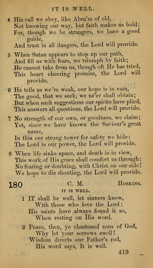 The Psalms and Hymns, with the Doctrinal Standards and Liturgy of the Reformed Protestant Dutch Church in North America page 427