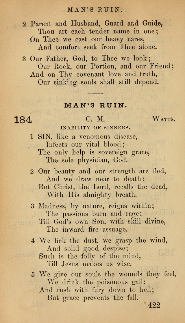 The Psalms and Hymns, with the Doctrinal Standards and Liturgy of the Reformed Protestant Dutch Church in North America page 430