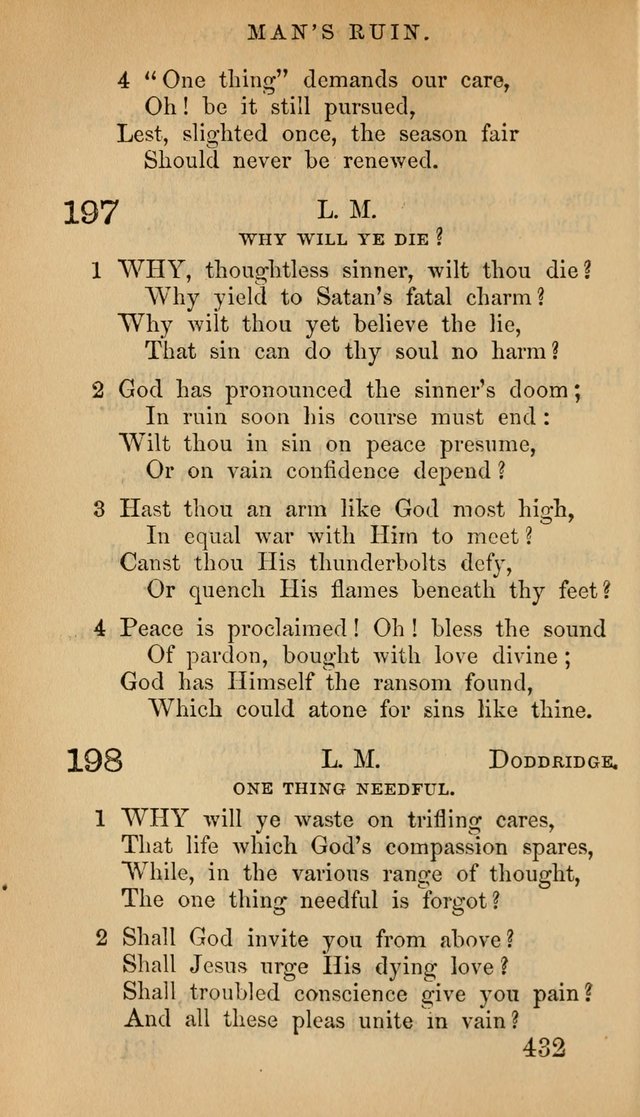 The Psalms and Hymns, with the Doctrinal Standards and Liturgy of the Reformed Protestant Dutch Church in North America page 440