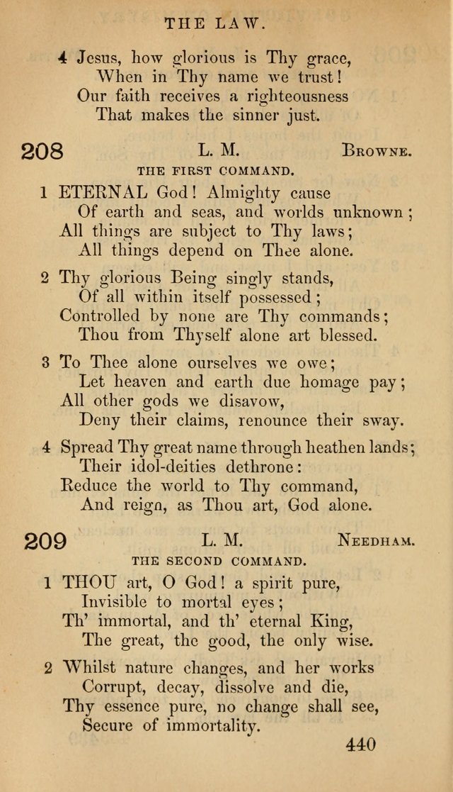 The Psalms and Hymns, with the Doctrinal Standards and Liturgy of the Reformed Protestant Dutch Church in North America page 448