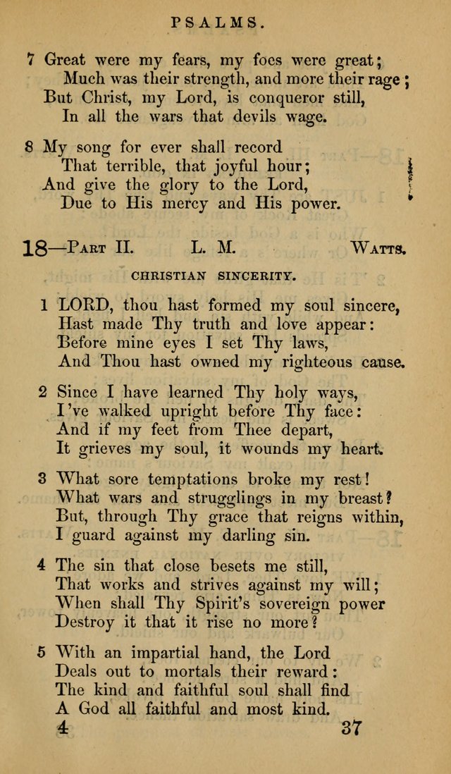 The Psalms and Hymns, with the Doctrinal Standards and Liturgy of the Reformed Protestant Dutch Church in North America page 45