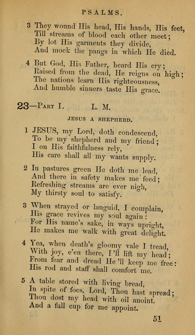The Psalms and Hymns, with the Doctrinal Standards and Liturgy of the Reformed Protestant Dutch Church in North America page 59