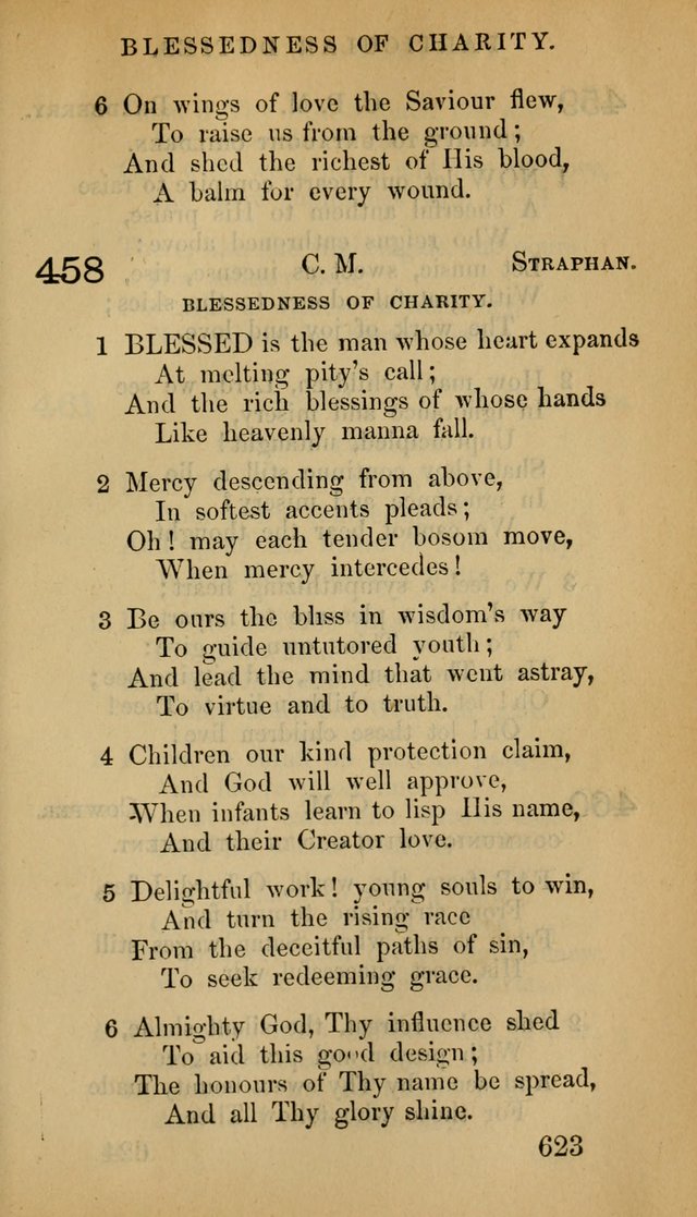 The Psalms and Hymns, with the Doctrinal Standards and Liturgy of the Reformed Protestant Dutch Church in North America page 631