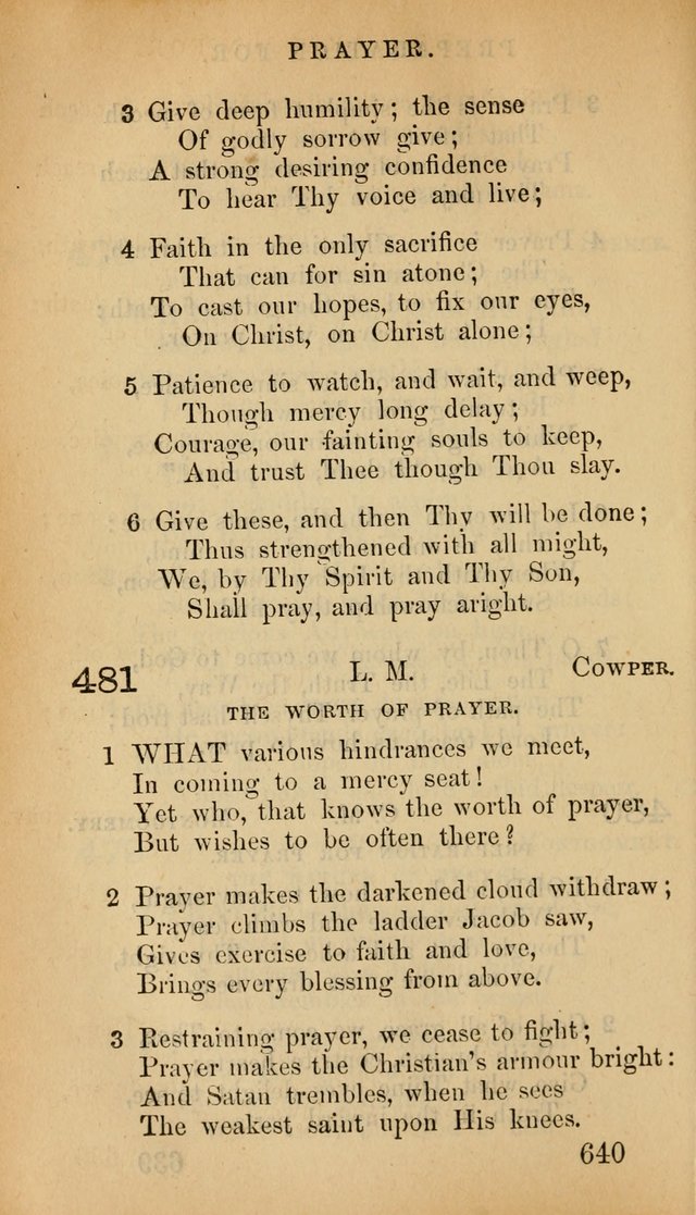 The Psalms and Hymns, with the Doctrinal Standards and Liturgy of the Reformed Protestant Dutch Church in North America page 648