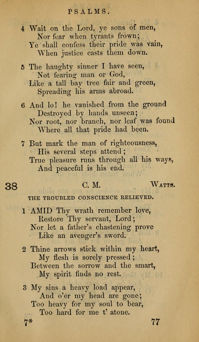 The Psalms and Hymns, with the Doctrinal Standards and Liturgy of the Reformed Protestant Dutch Church in North America page 85