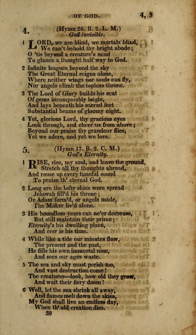 The Psalms and Hymns of Dr. Watts 4. Lord, we are blind, we mortals ...