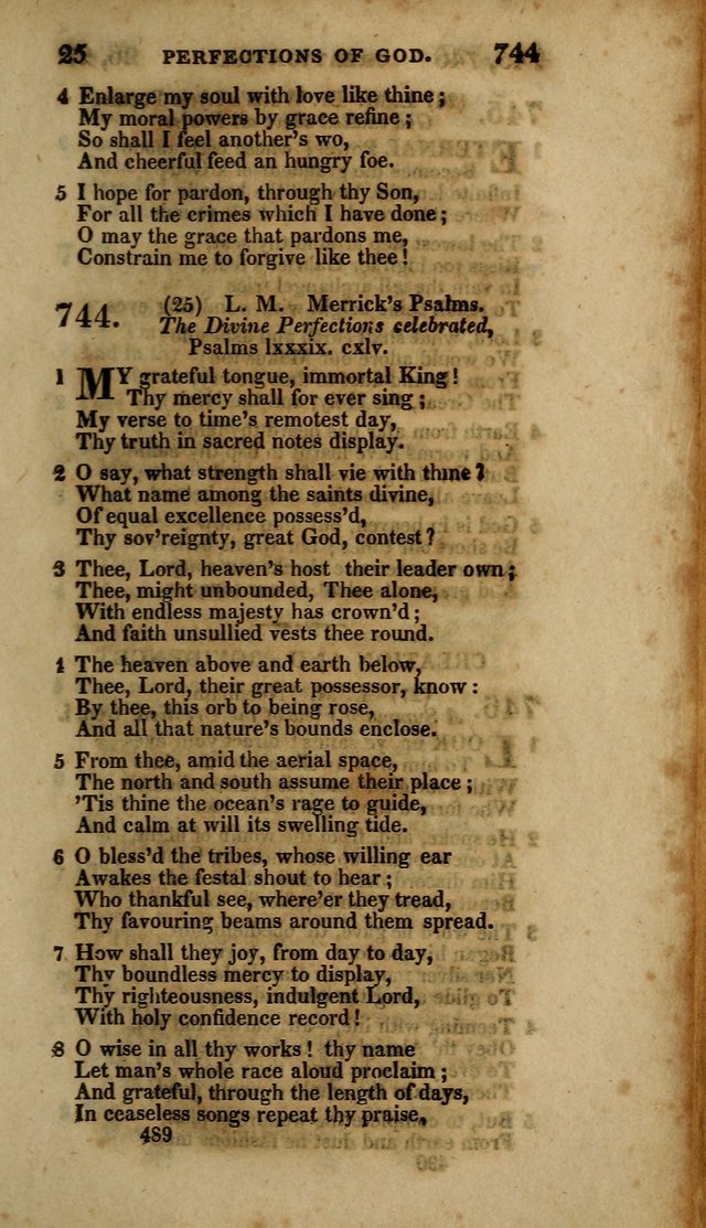 The Psalms and Hymns of Dr. Watts page 481