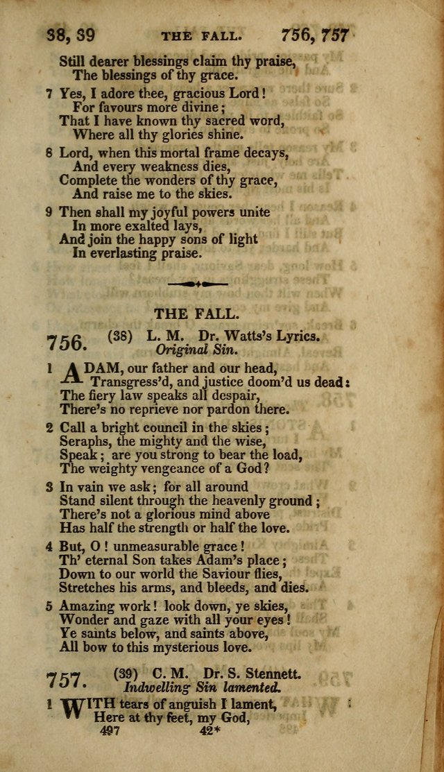 The Psalms and Hymns of Dr. Watts page 489