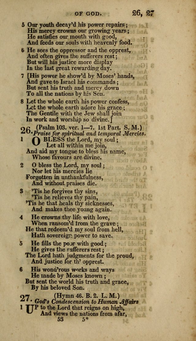 The Psalms and Hymns of Dr. Watts page 51