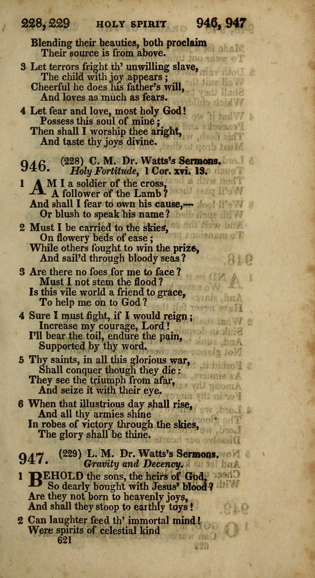 The Psalms and Hymns of Dr. Watts page 613