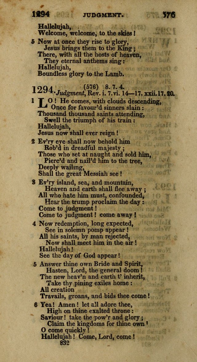 The Psalms and Hymns of Dr. Watts page 822