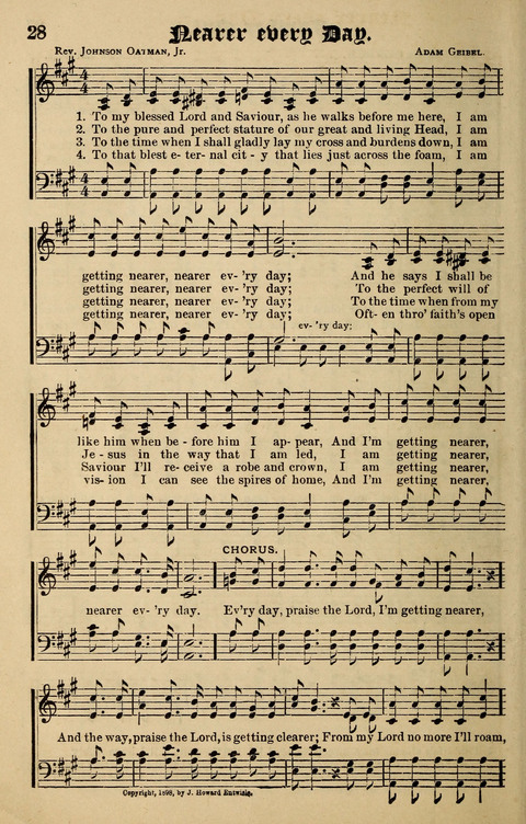 Praise Hymns and Full Salvation Songs page 28