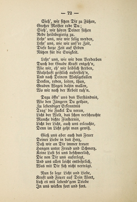 Psalter und Harfe: von Karl Johann Philipp Spitta page 72