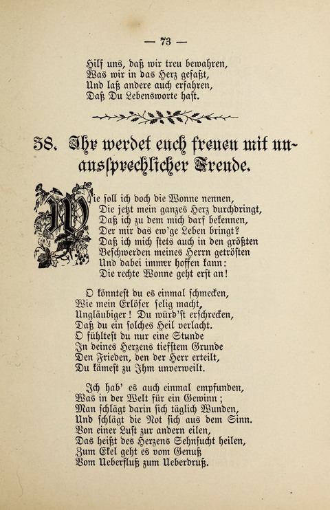 Psalter und Harfe: von Karl Johann Philipp Spitta page 73