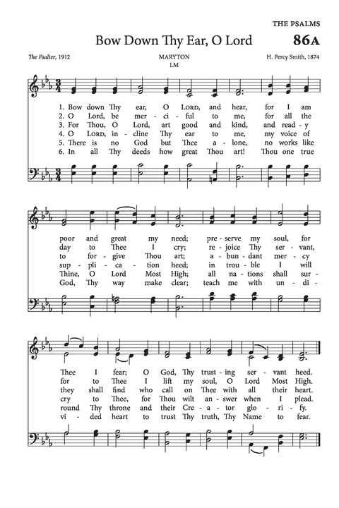 Psalms and Hymns to the Living God page 115