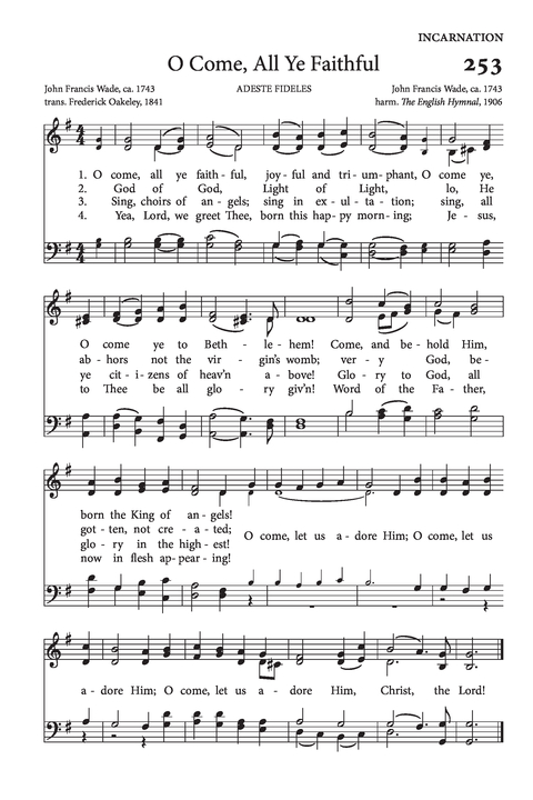 Translation: Oh Holy Night (Choir and Congregation) – Spanish