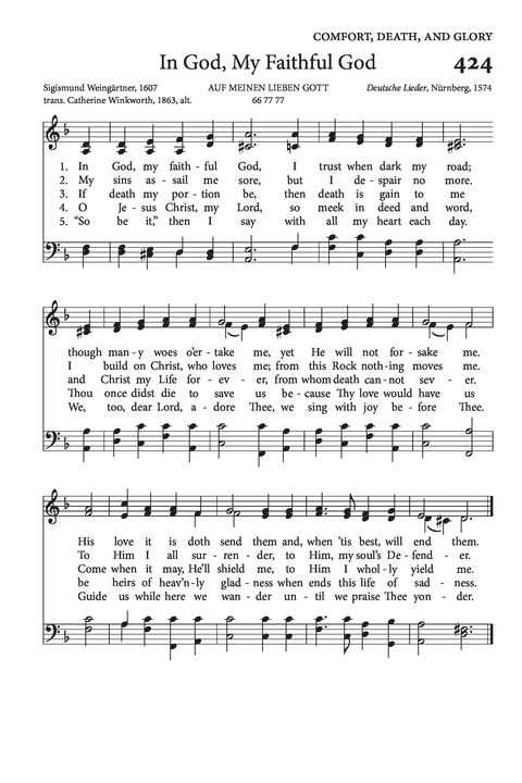 Psalms and Hymns to the Living God page 481