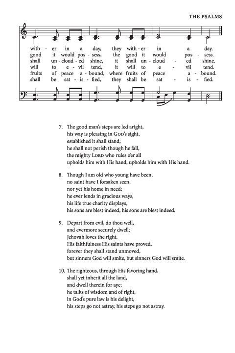 Psalms and Hymns to the Living God page 51