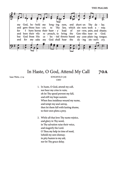Psalms and Hymns to the Living God page 95