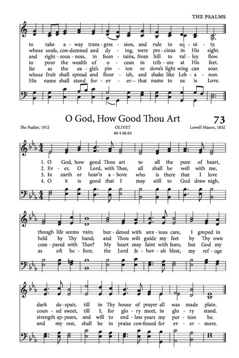 Psalms and Hymns to the Living God page 99