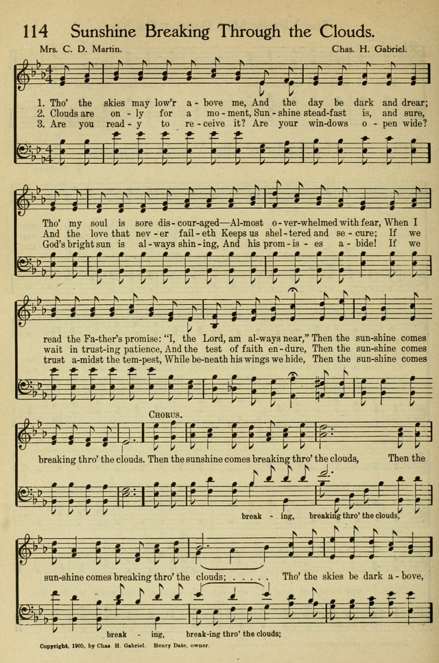 Pentecostal Hymns Nos. 5 and 6 Combined: a winnowed collection for young people