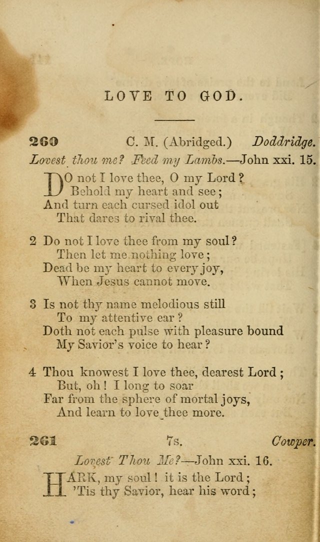 Pocket Hymns: original and selected. designed for the use of the regular Baptist church, and all who love our Lord Jesus Christ page 242