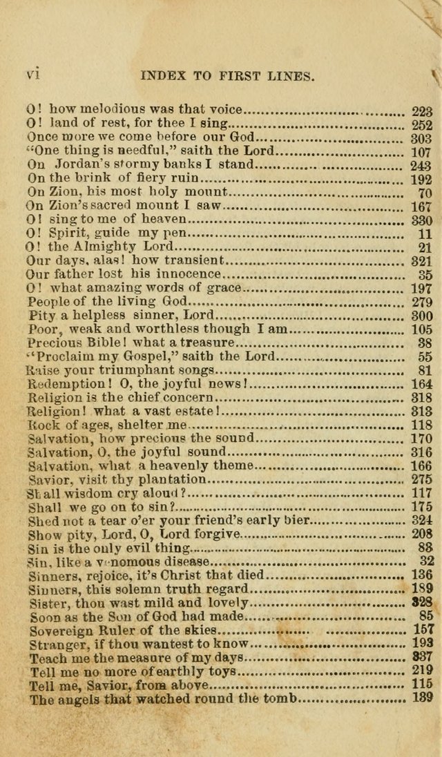 Pocket Hymns: original and selected. designed for the use of the regular Baptist church, and all who love our Lord Jesus Christ page 314