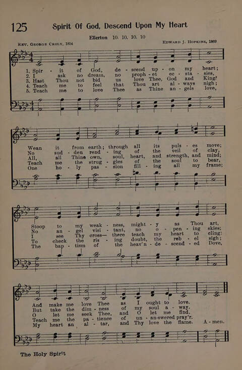 The Presbyterian Hymnal page 107