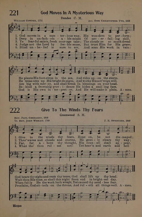 The Presbyterian Hymnal page 191