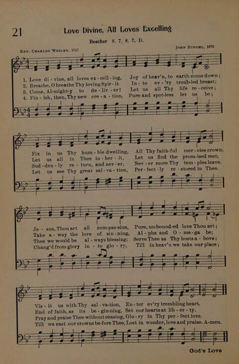 The Presbyterian Hymnal page 20