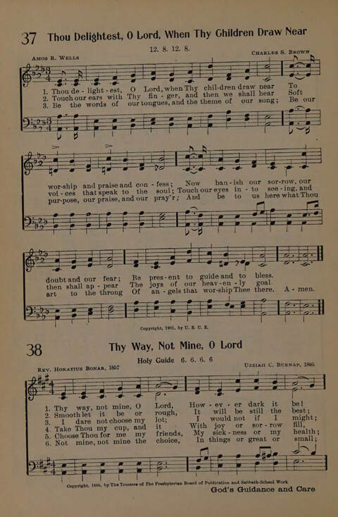 The Presbyterian Hymnal page 32