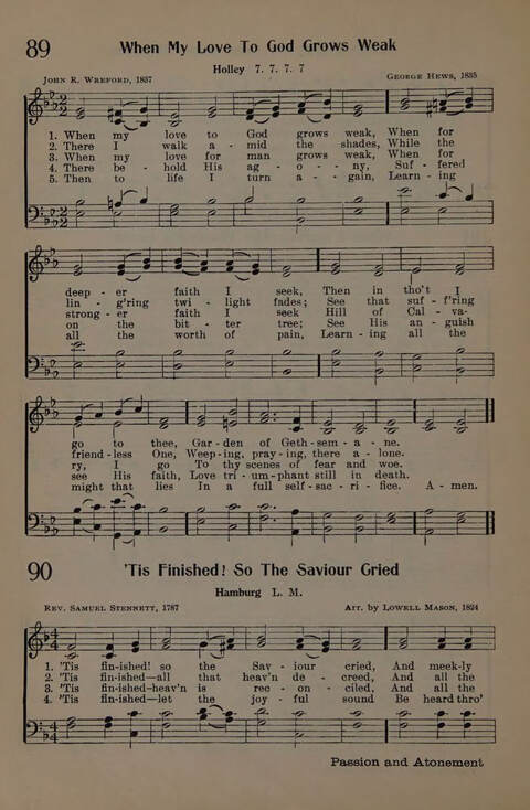 The Presbyterian Hymnal page 74