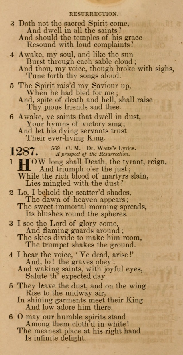 The Psalms and hymns of Rev. Isaac Watts, D.D., arranged by Dr.Rippon: with Dr. Rippon