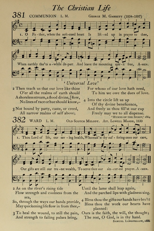 The Pilgrim Hymnal: with responsive readings and other aids to worship page 282