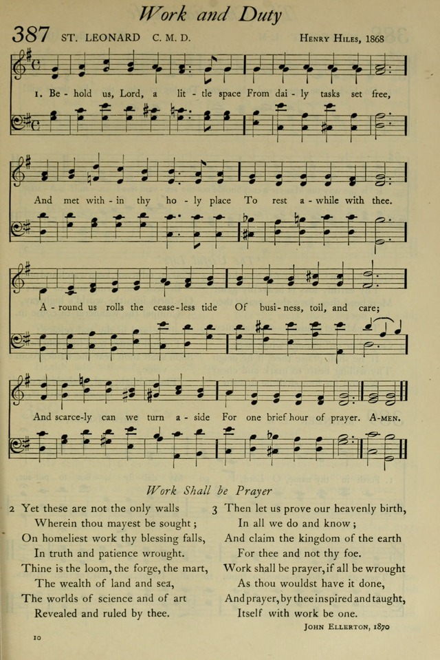 The Pilgrim Hymnal: with responsive readings and other aids to worship page 285