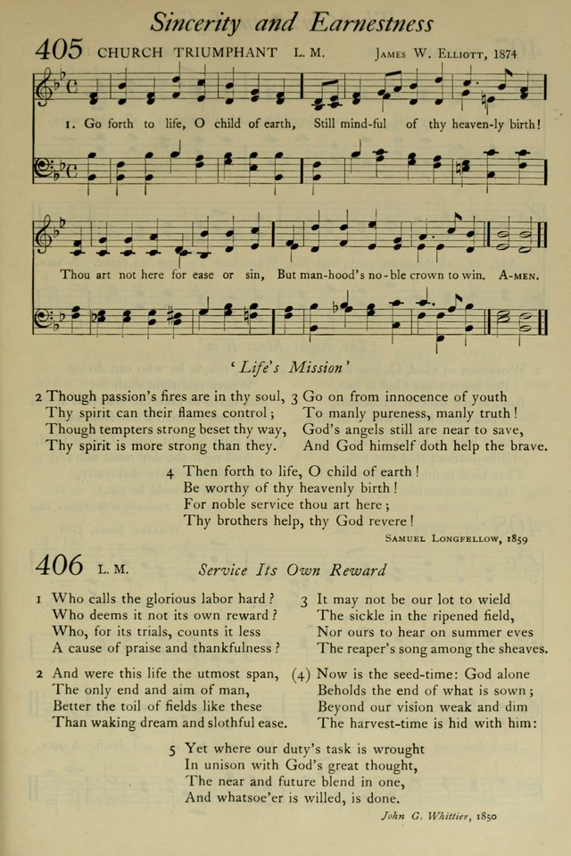 The Pilgrim Hymnal: with responsive readings and other aids to worship page 295