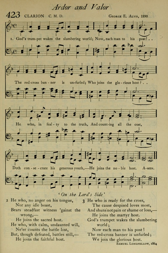 The Pilgrim Hymnal: with responsive readings and other aids to worship page 309