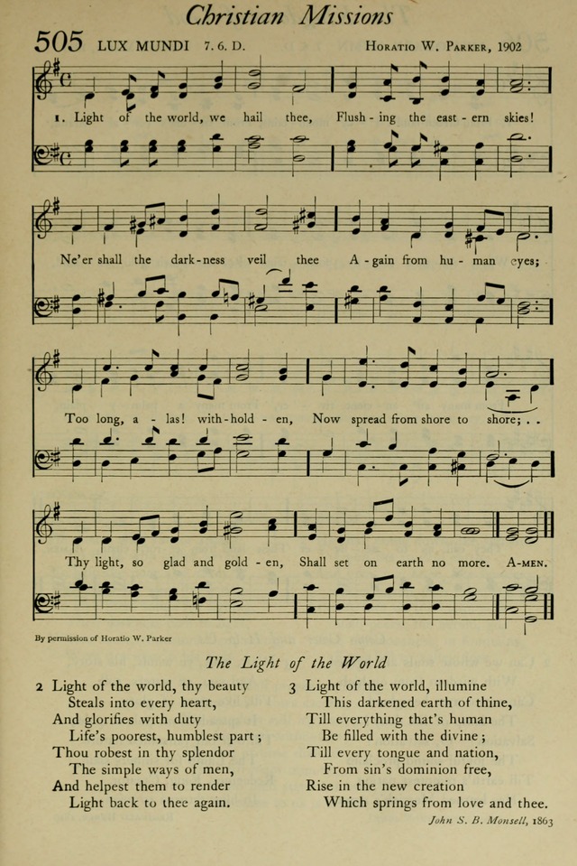 The Pilgrim Hymnal: with responsive readings and other aids to worship page 371