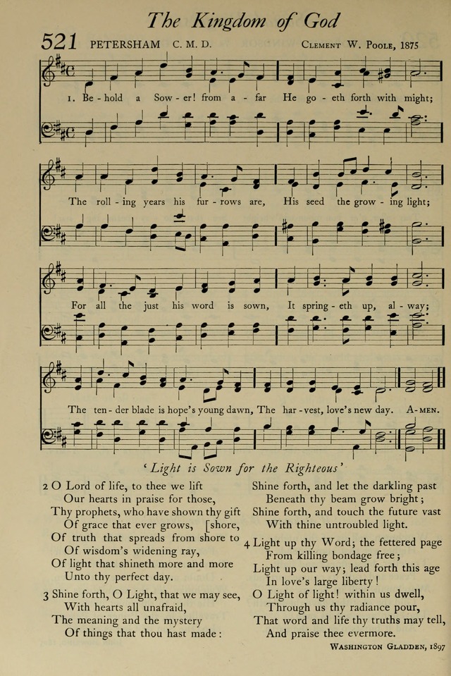 The Pilgrim Hymnal: with responsive readings and other aids to worship page 384